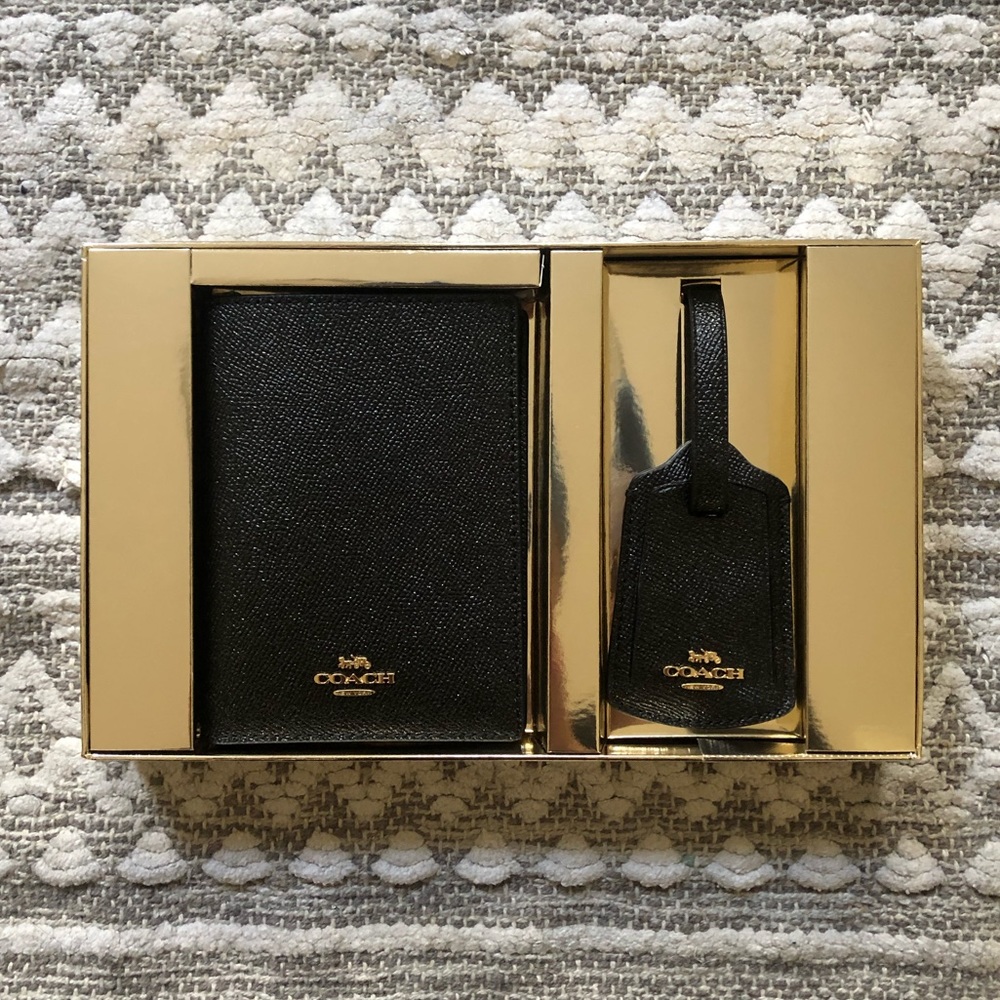New! Coach Travel Set